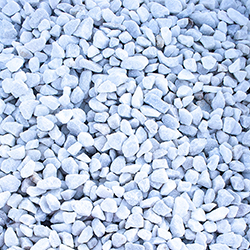10mm white marble chippings